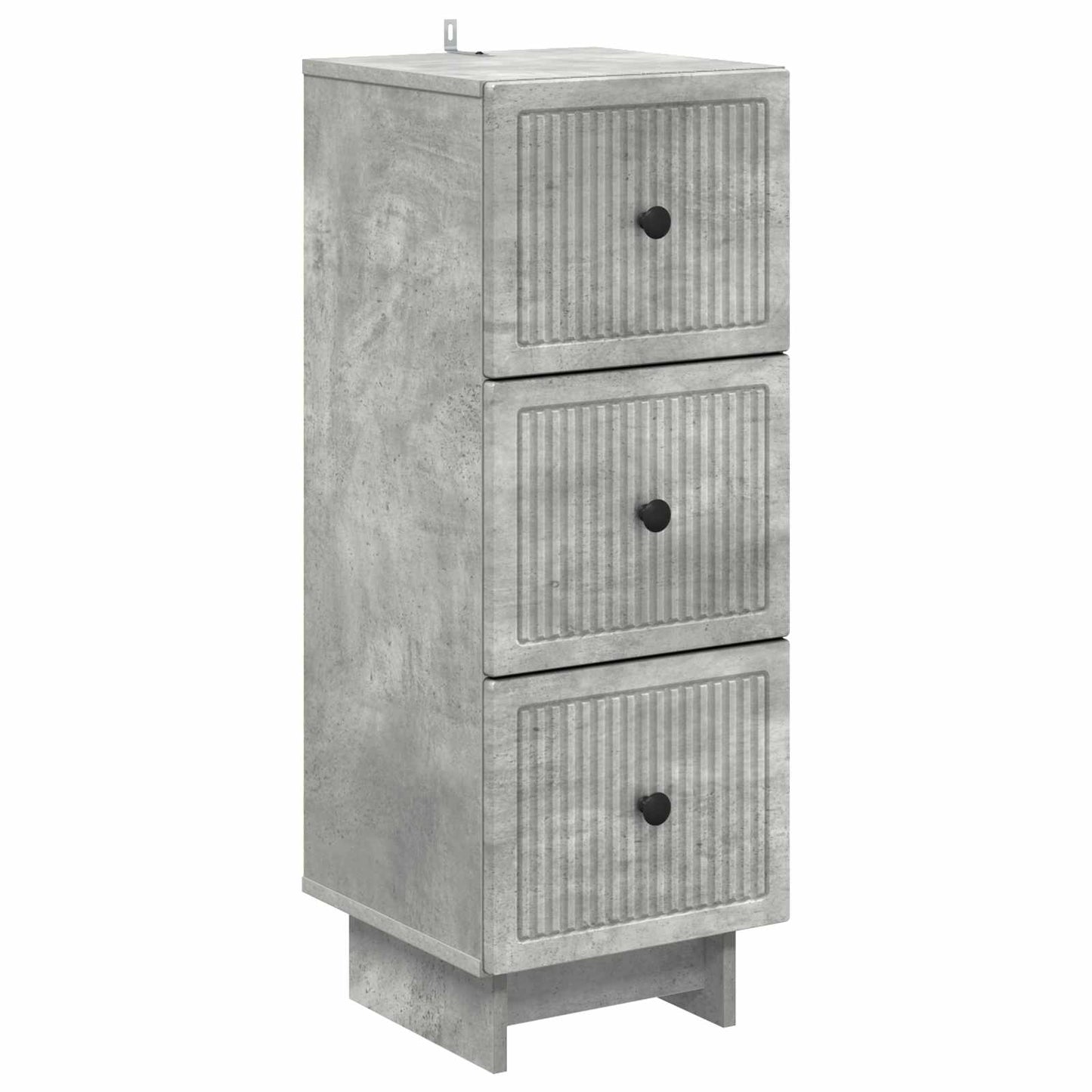 Mobile con Cassetti Grigio Cemento 33 x 34,5 x 90 cm | homemem39