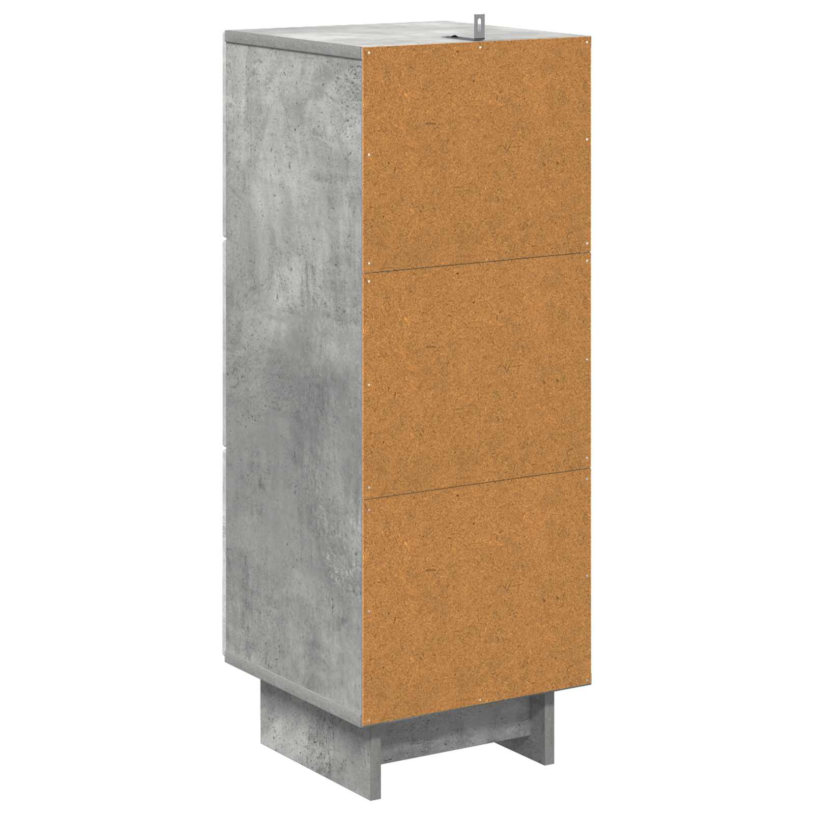 Mobile con Cassetti Grigio Cemento 33 x 34,5 x 90 cm | homemem39