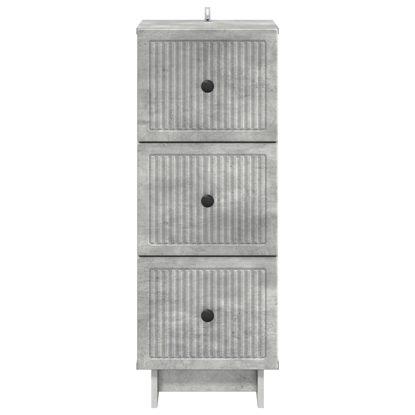 Mobile con Cassetti Grigio Cemento 33 x 34,5 x 90 cm | homemem39