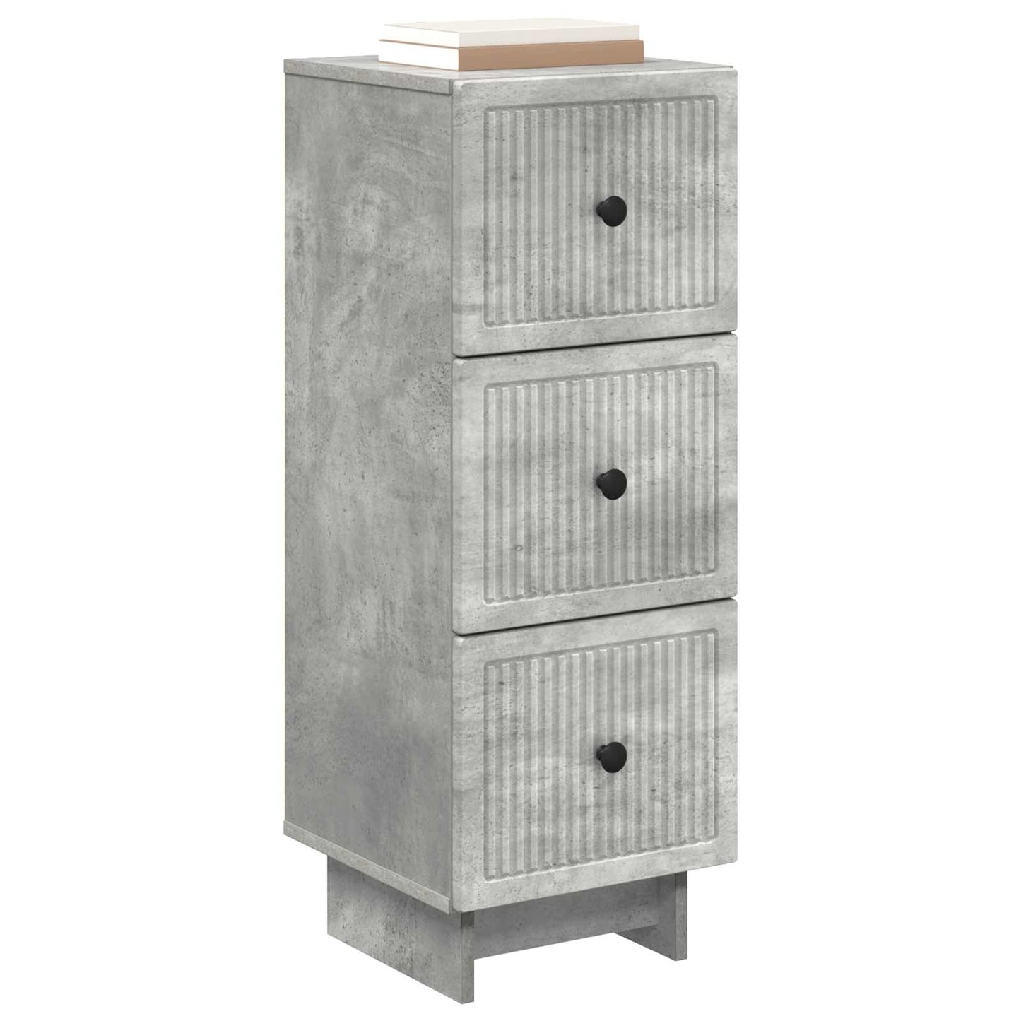 Mobile con Cassetti Grigio Cemento 33 x 34,5 x 90 cm | homemem39