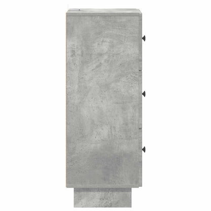 Mobile con Cassetti Grigio Cemento 33 x 34,5 x 90 cm | homemem39