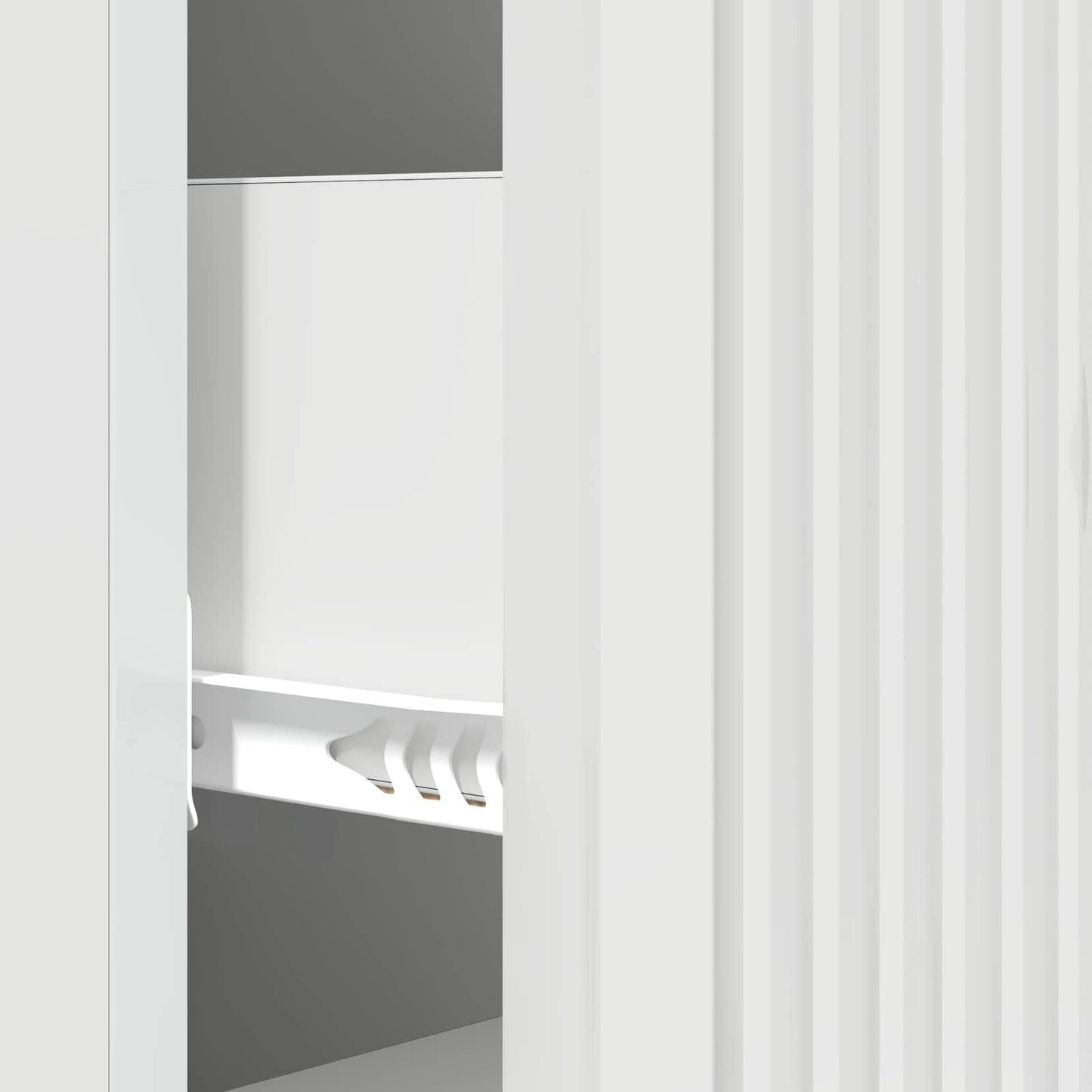 Mobile con Cassetti Bianco Lucido 33 x 34,5 x 90 cm | homemem39