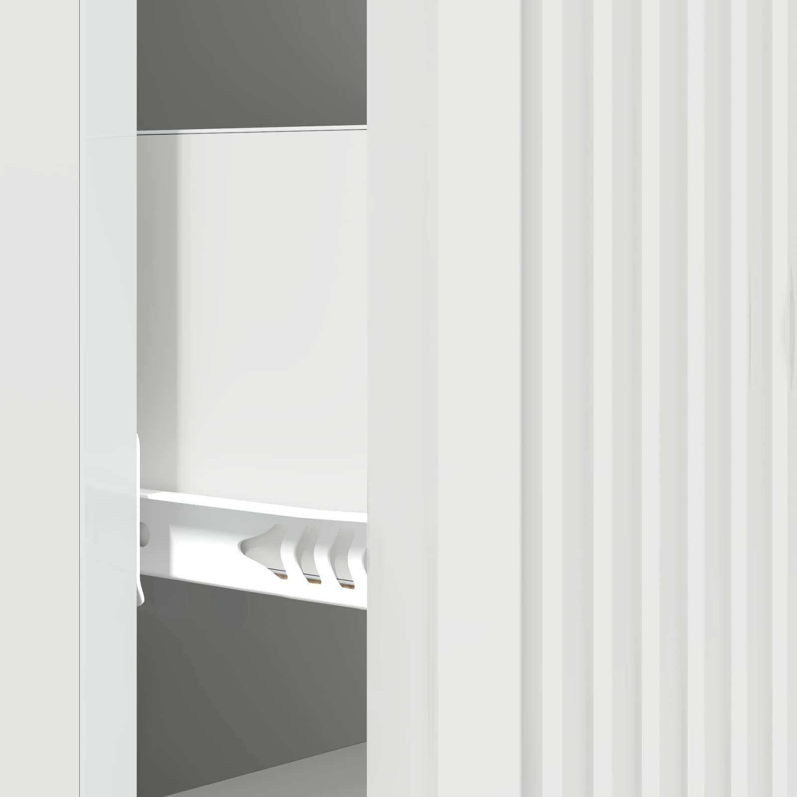 Mobile con Cassetti Bianco Lucido 33 x 34,5 x 90 cm | homemem39