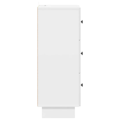 Mobile con Cassetti Bianco Lucido 33 x 34,5 x 90 cm | homemem39