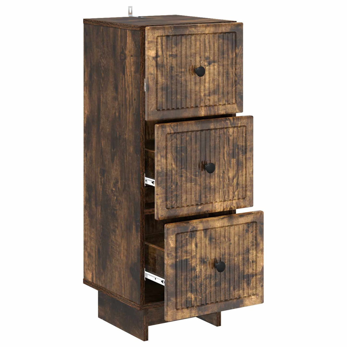 Mobile con Cassetti Rovere Fumo 33 x 34,5 x 90 cm