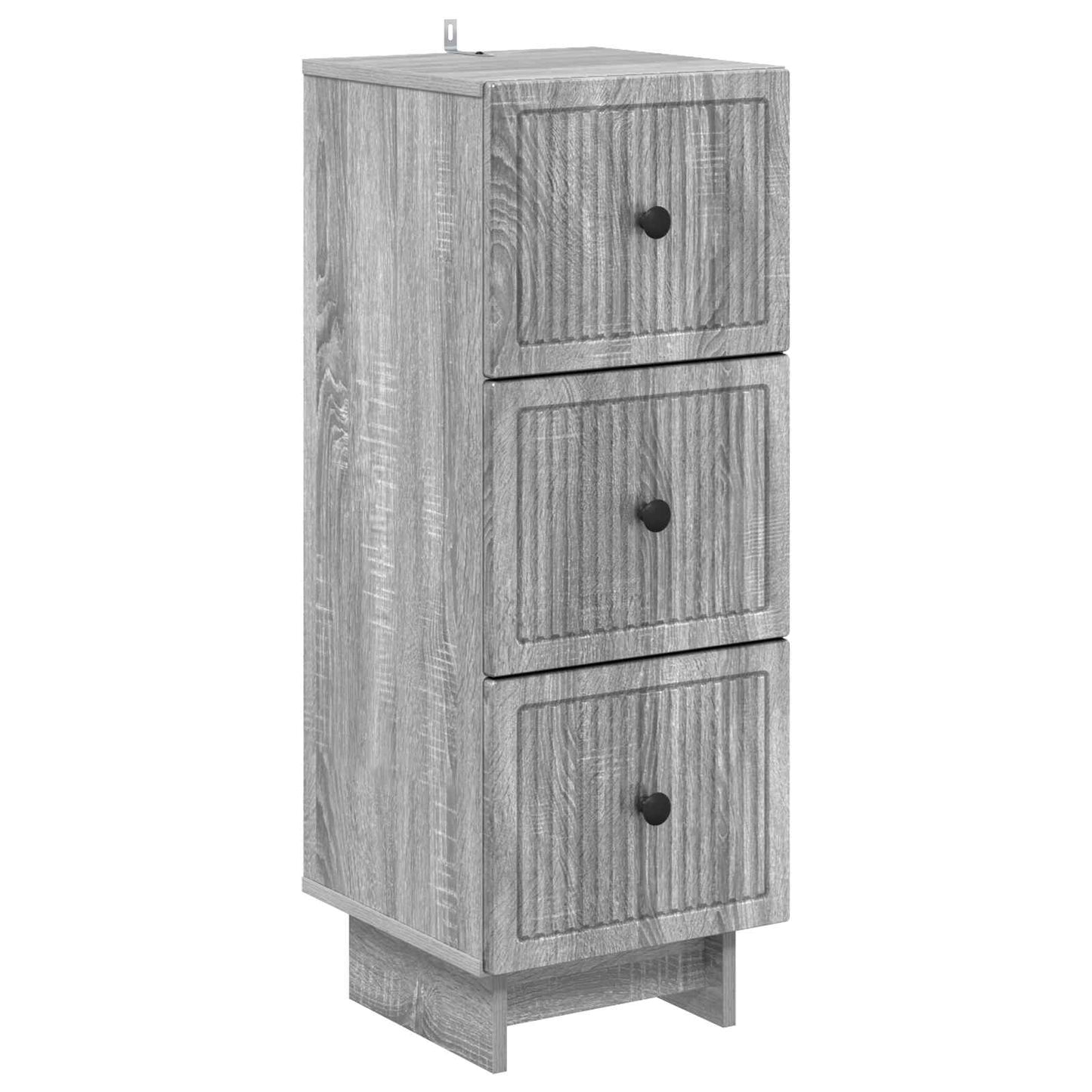 Mobile con Cassetti Grigio Sonoma 33 x 34,5 x 90 cm | homemem39