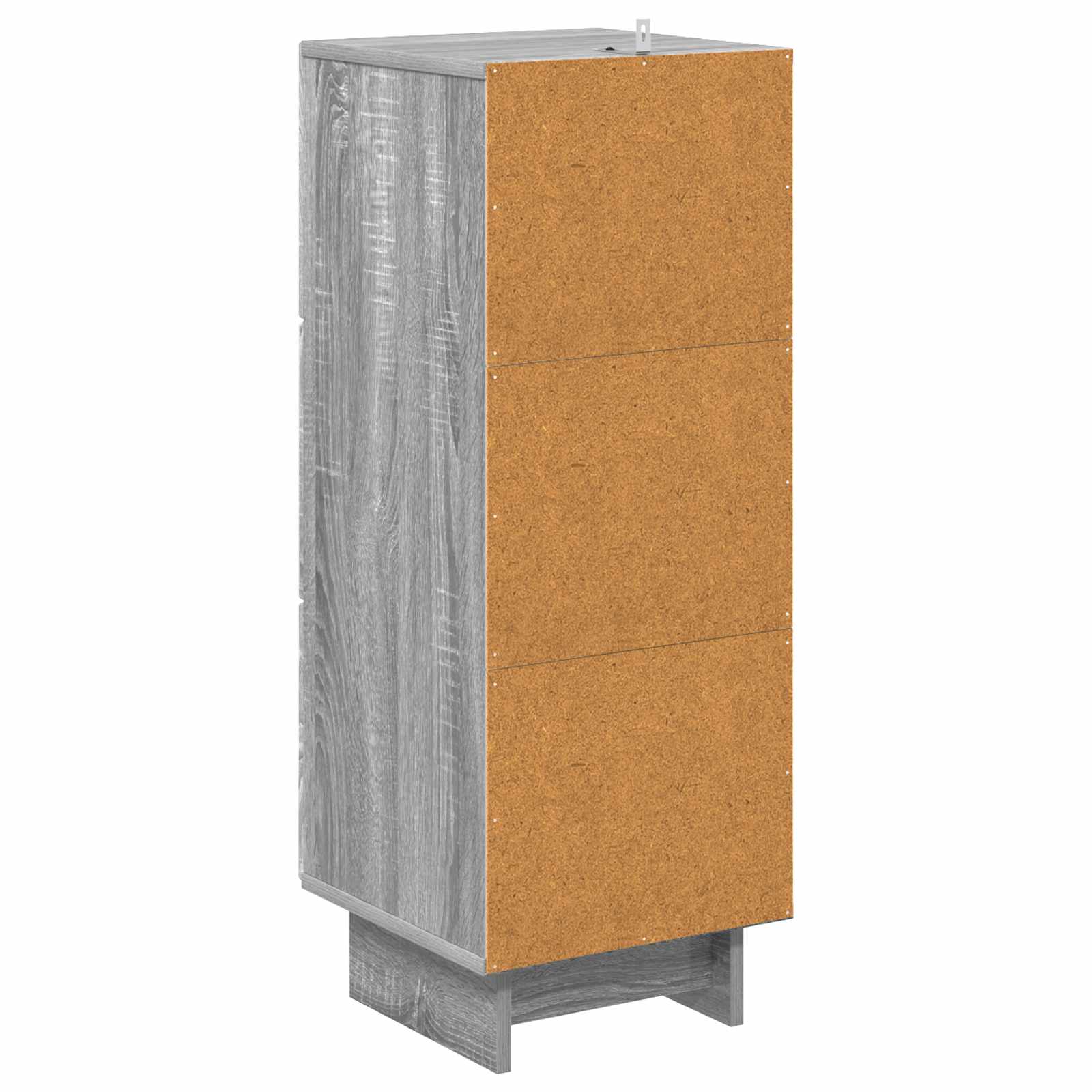 Mobile con Cassetti Grigio Sonoma 33 x 34,5 x 90 cm | homemem39