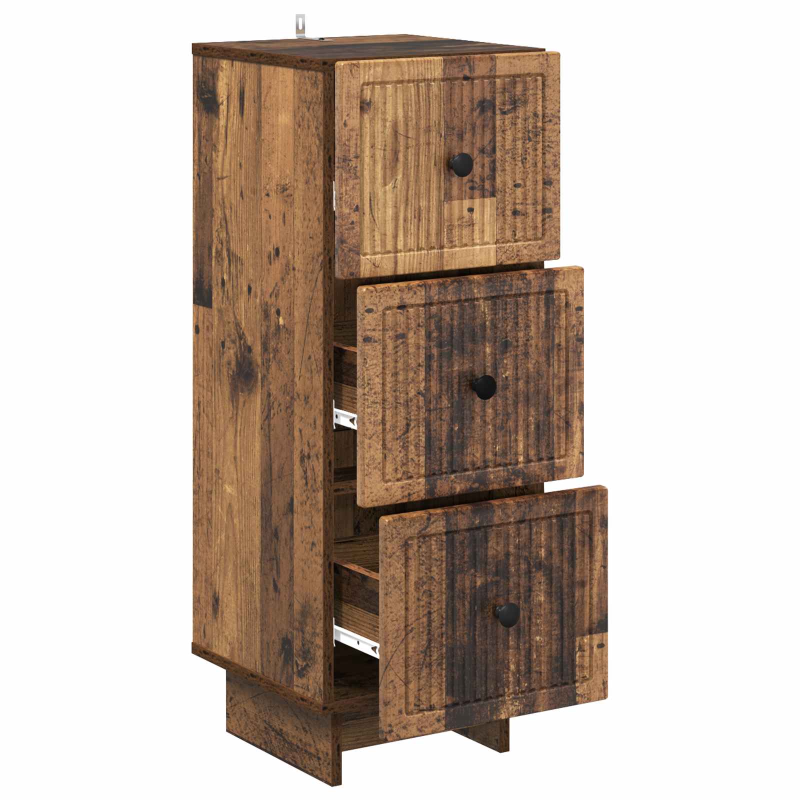 Mobile con Cassetti Legno antico 33 x 34,5 x 90 cm | homemem39
