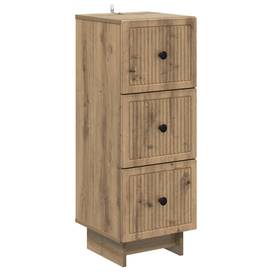 Mobile con Cassetti Rovere Artigianale 33 x 34,5 x 90 cm | homemem39