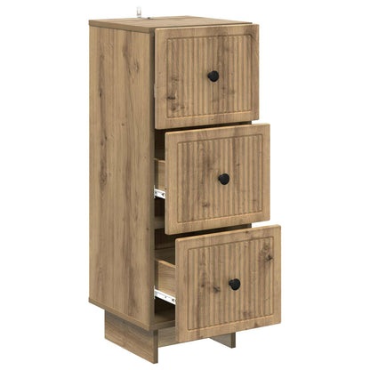 Mobile con Cassetti Rovere Artigianale 33 x 34,5 x 90 cm | homemem39