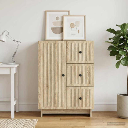 Credenza Rovere Sonoma 66 x 34,5 x 90 cm Legno ingegnerizzato