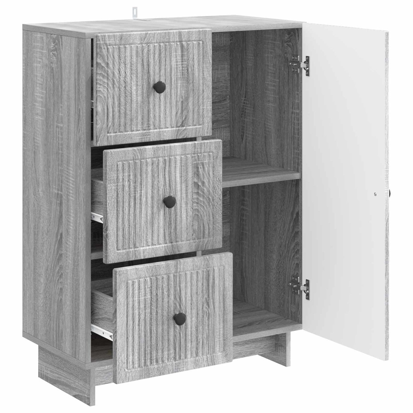 Credenza Grigio Sonoma 66 x 34,5 x 90 cm Legno ingegnerizzato | homemem39