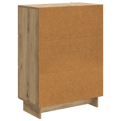 Credenza con cassetto Rovere Artigianale 66 x 34,5 x 90 cm | homemem39