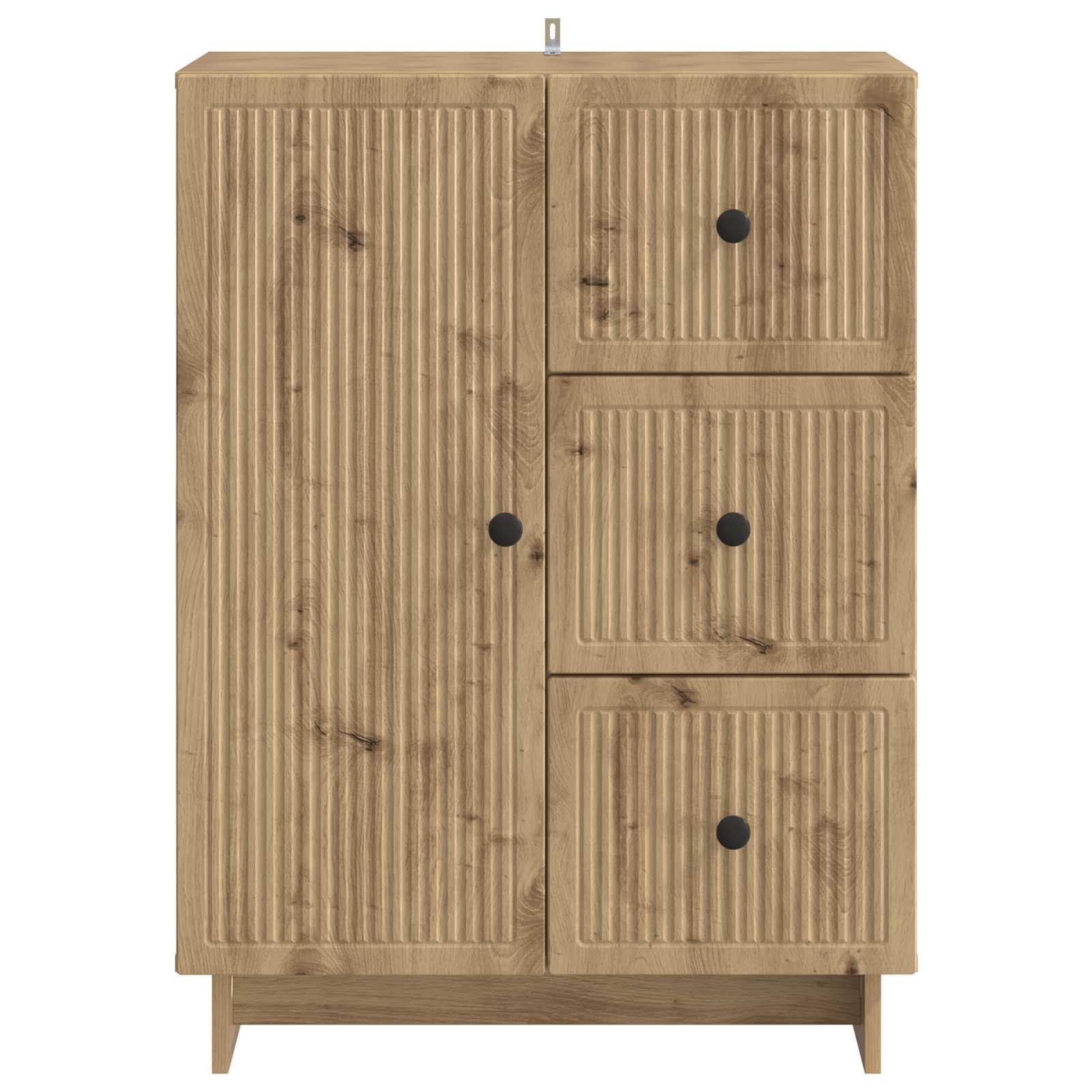 Credenza con cassetto Rovere Artigianale 66 x 34,5 x 90 cm | homemem39