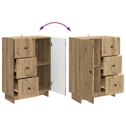 Credenza con cassetto Rovere Artigianale 66 x 34,5 x 90 cm