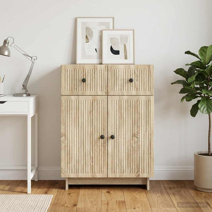 Credenza Rovere Sonoma 66 x 34,5 x 90 cm Legno ingegnerizzato