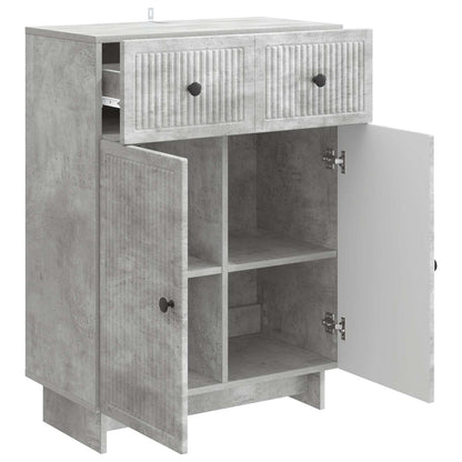Credenza Grigio Cemento 66 x 34,5 x 90 cm Legno ingegnerizzato | homemem39