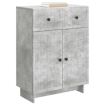 Credenza Grigio Cemento 66 x 34,5 x 90 cm Legno ingegnerizzato | homemem39