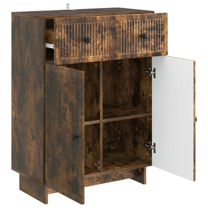 Credenza Rovere Fumo 66 x 34,5 x 90 cm Legno ingegnerizzato | homemem39