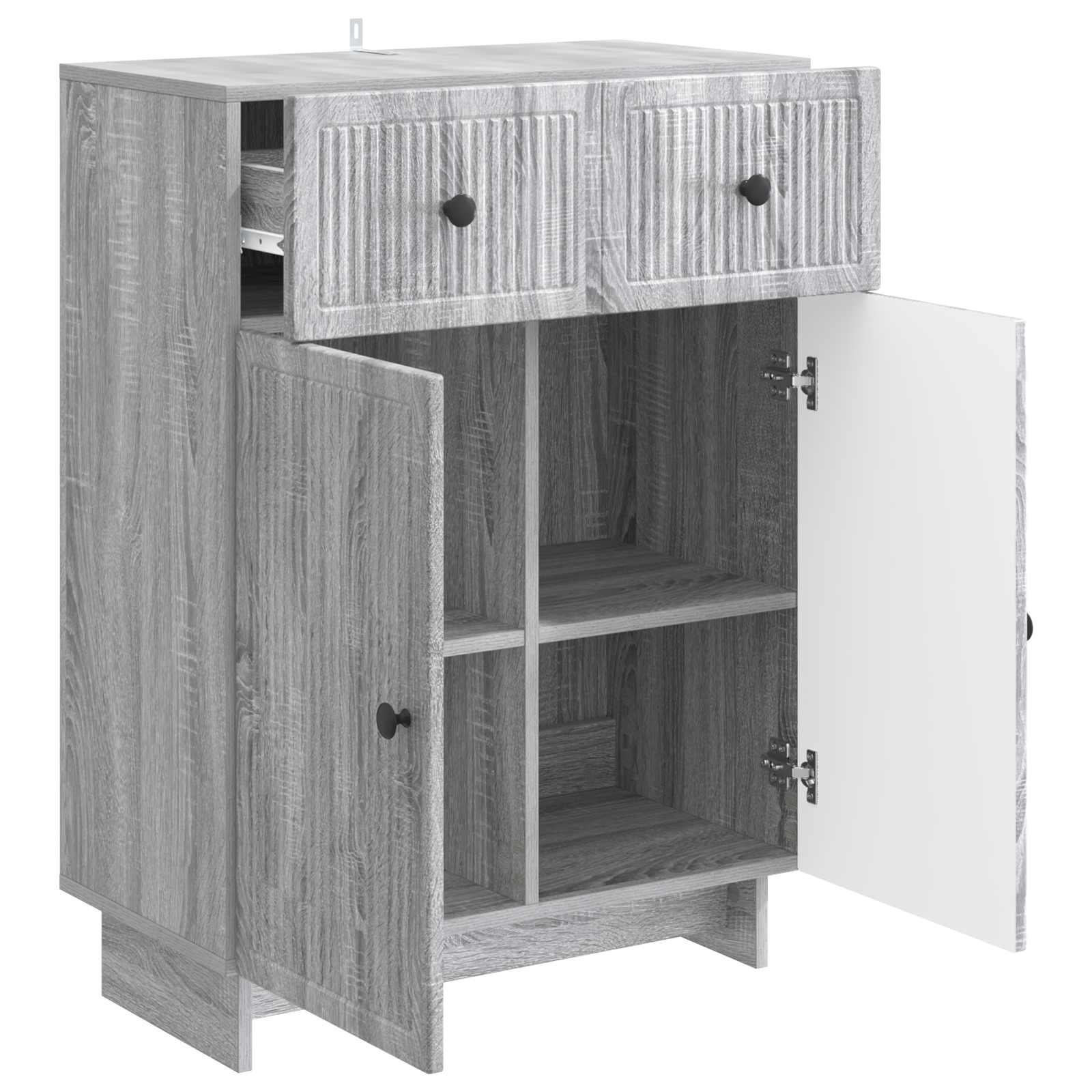 Credenza Grigio Sonoma 66 x 34,5 x 90 cm Legno ingegnerizzato | homemem39