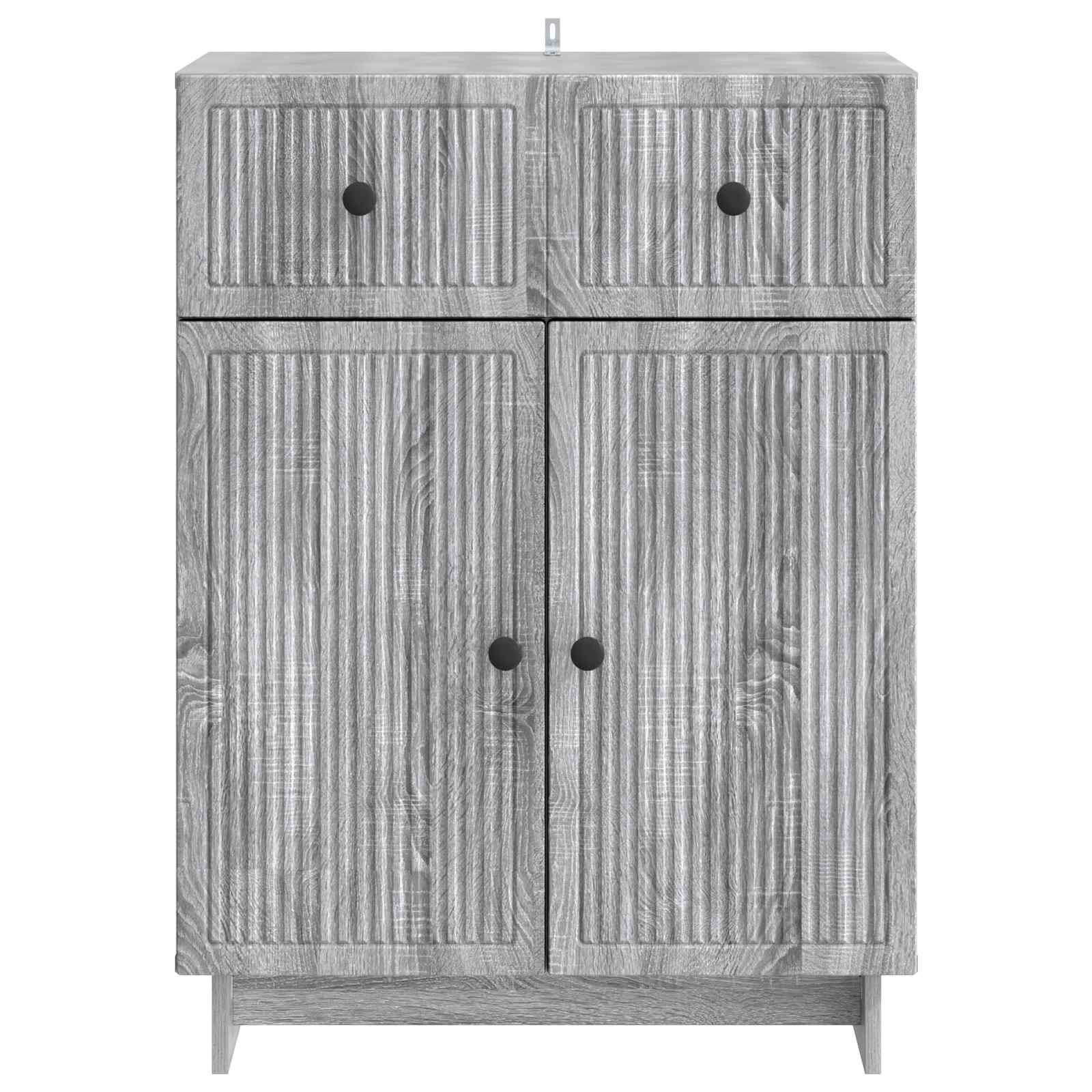 Credenza Grigio Sonoma 66 x 34,5 x 90 cm Legno ingegnerizzato | homemem39