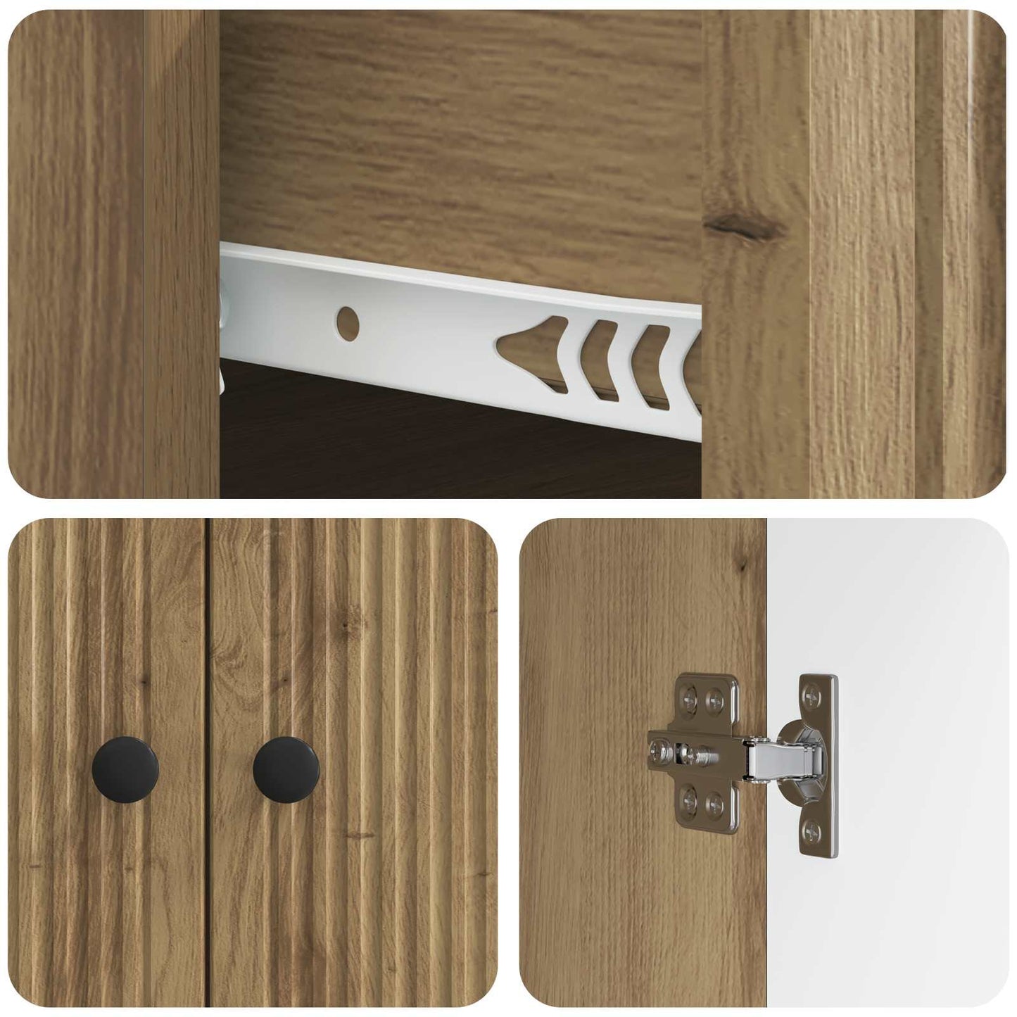 Credenza Rovere Artigianale 66 x 34,5 x 90 cm