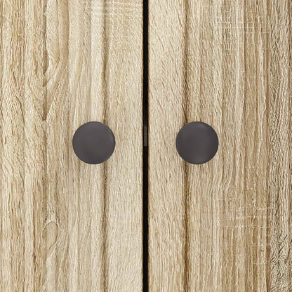 Credenza Rovere Sonoma 89 x 34,5 x 80 cm Legno ingegnerizzato | homemem39