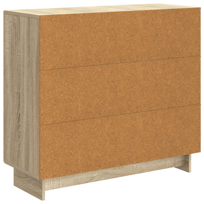Credenza Rovere Sonoma 89 x 34,5 x 80 cm Legno ingegnerizzato | homemem39