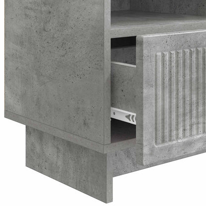 Mobile TV con cassetto Grigio Cemento 102 x 34,5 x 50 cm | homemem39