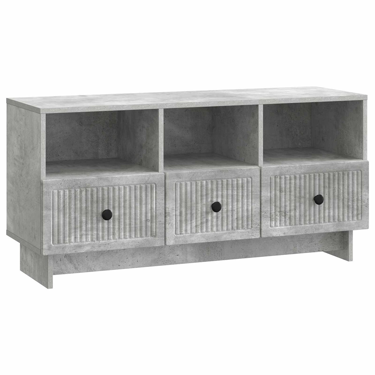 Mobile TV con cassetto Grigio Cemento 102 x 34,5 x 50 cm