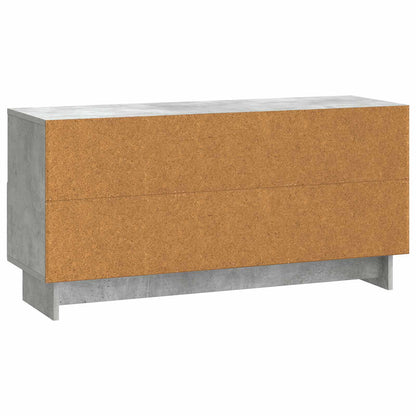 Mobile TV con cassetto Grigio Cemento 102 x 34,5 x 50 cm | homemem39