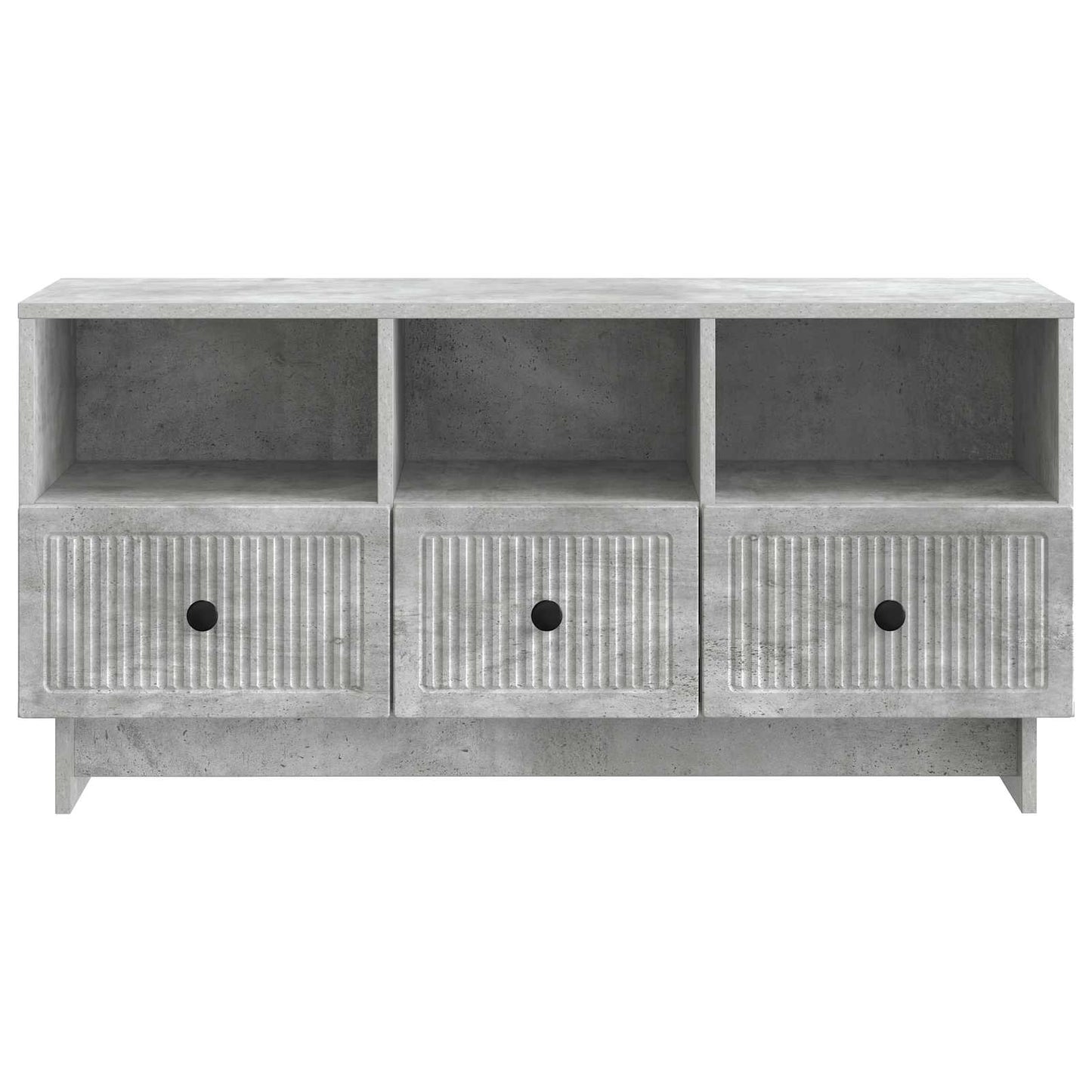 Mobile TV con cassetto Grigio Cemento 102 x 34,5 x 50 cm | homemem39