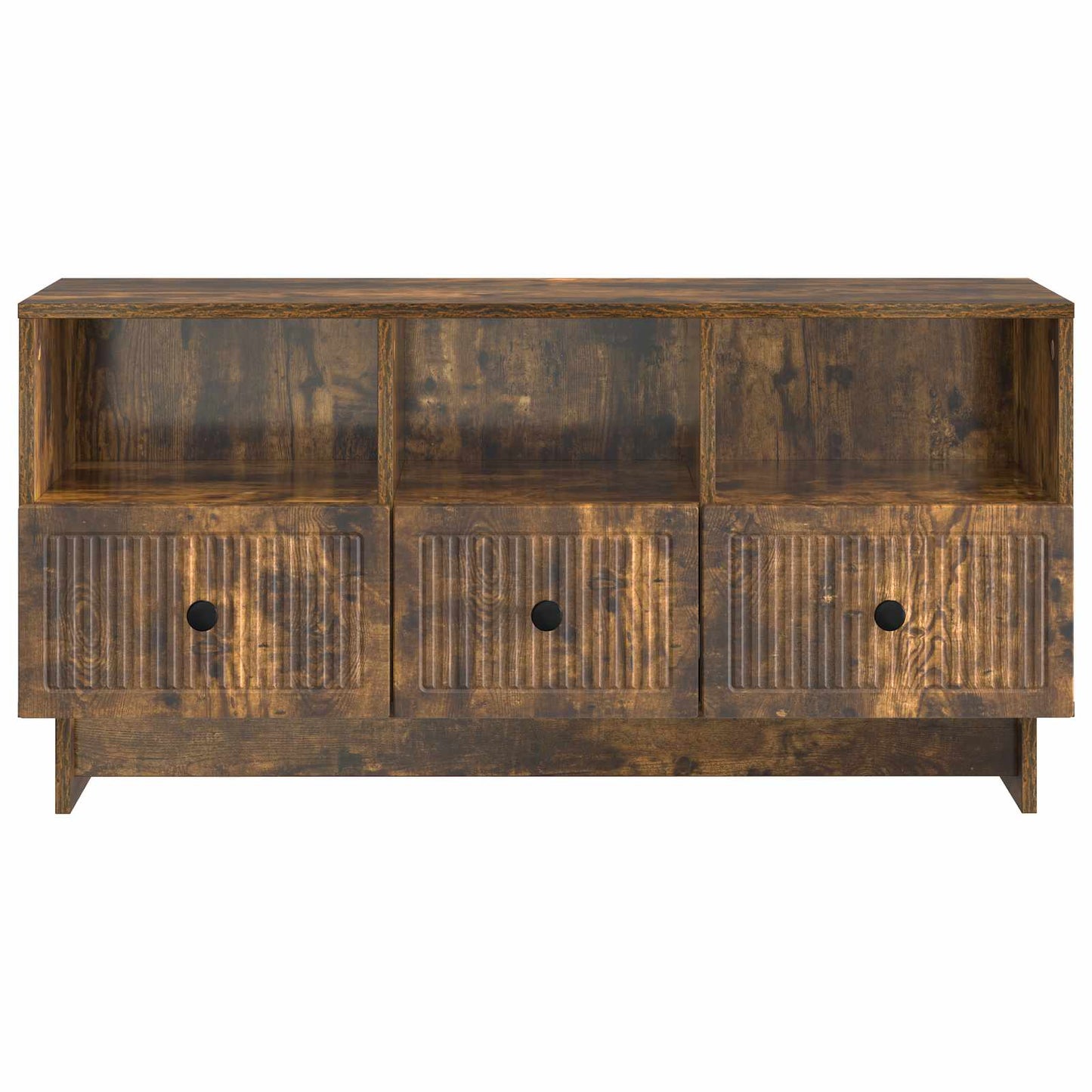 Mobile TV Rovere Fumo 102 x 34,5 x 50 cm Legno ingegnerizzato | homemem39