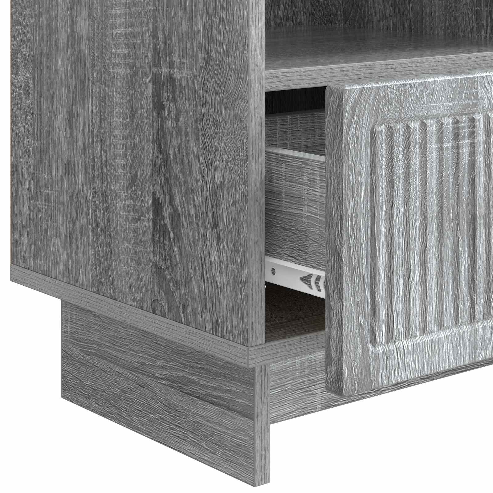 Mobile TV Grigio Sonoma 102 x 34,5 x 50 cm Legno ingegnerizzato | homemem39