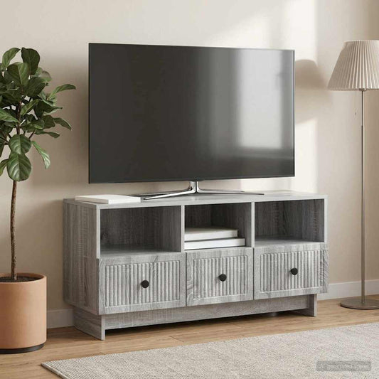 Mobile TV Grigio Sonoma 102 x 34,5 x 50 cm Legno ingegnerizzato