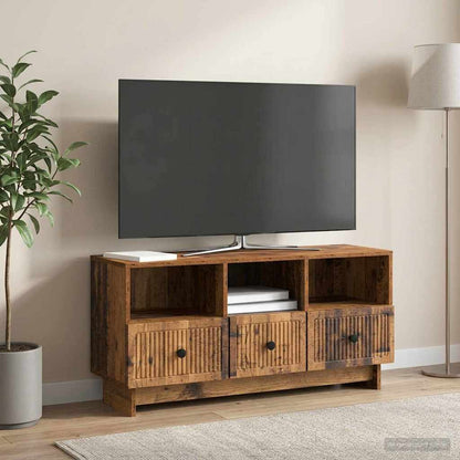 Mobile TV Legno antico 102 x 34,5 x 50 cm Legno ingegnerizzato