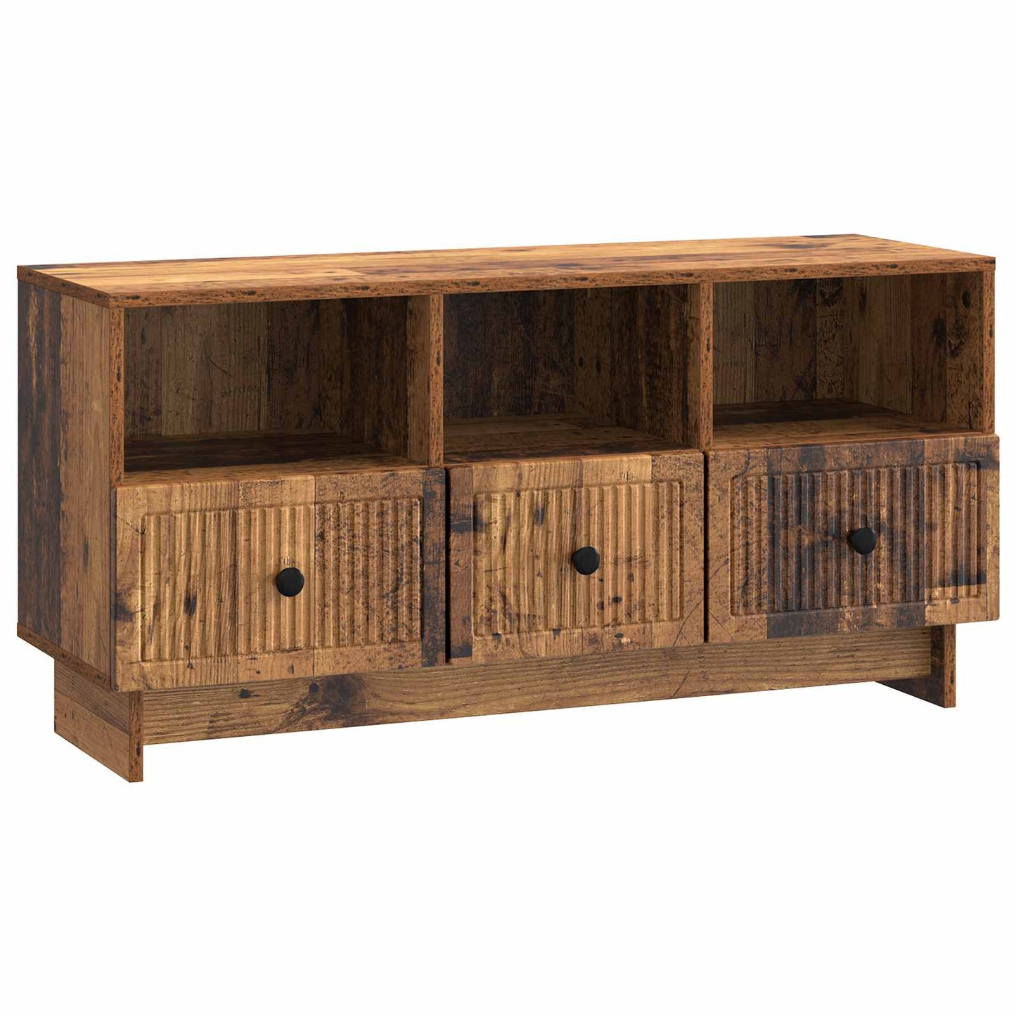 Mobile TV Legno antico 102 x 34,5 x 50 cm Legno ingegnerizzato | homemem39