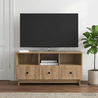 Mobile TV con cassetto Rovere Artigianale 102 x 34,5 x 50 cm