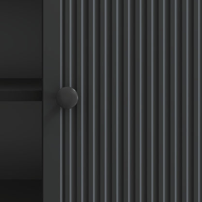 Mobile TV 102 x 34,5 x 50 cm Nero Legno ingegnerizzato