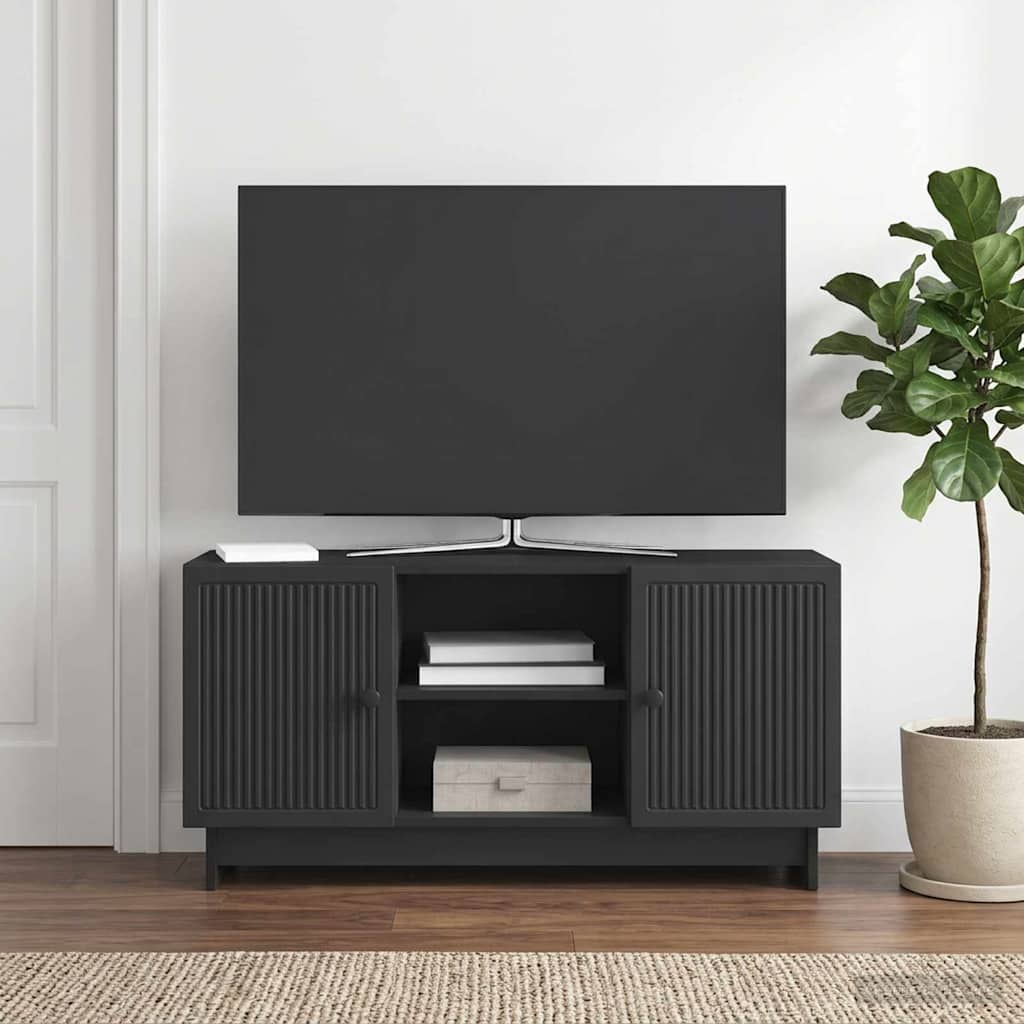 Mobile TV 102 x 34,5 x 50 cm Nero Legno ingegnerizzato
