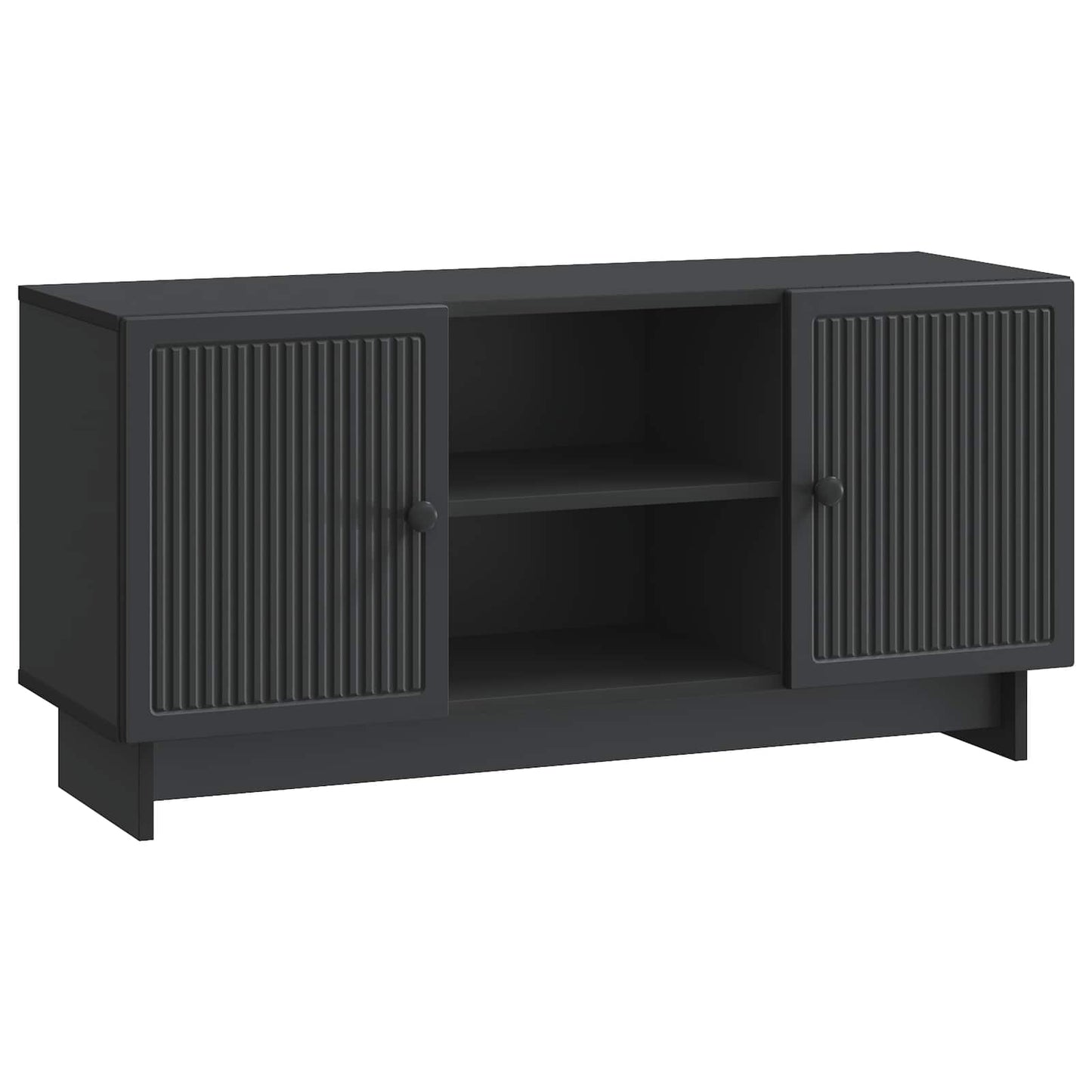 Mobile TV 102 x 34,5 x 50 cm Nero Legno ingegnerizzato