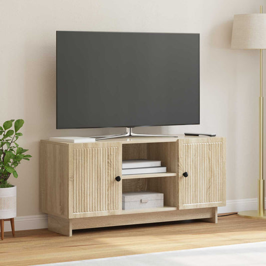 Mobile TV Rovere Sonoma 102 x 34,5 x 50 cm Legno multistrato | homemem39