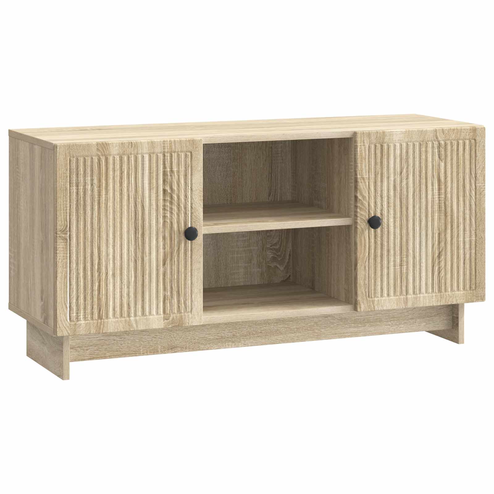Mobile TV Rovere Sonoma 102 x 34,5 x 50 cm Legno multistrato | homemem39