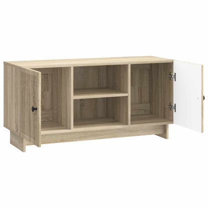 Mobile TV Rovere Sonoma 102 x 34,5 x 50 cm Legno multistrato | homemem39