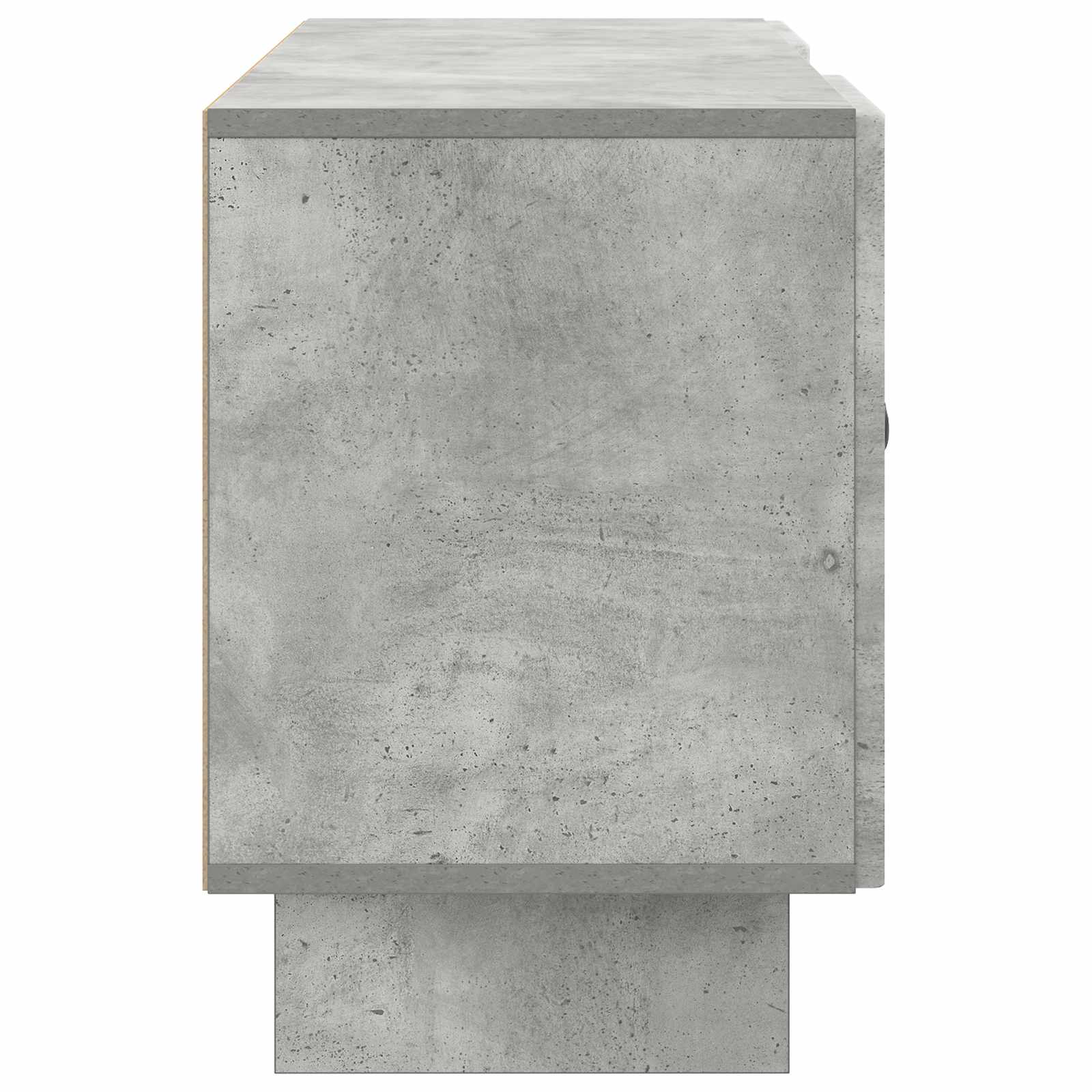 Mobile TV Grigio cemento 102 x 34,5 x 50 cm Legno multistrato | homemem39