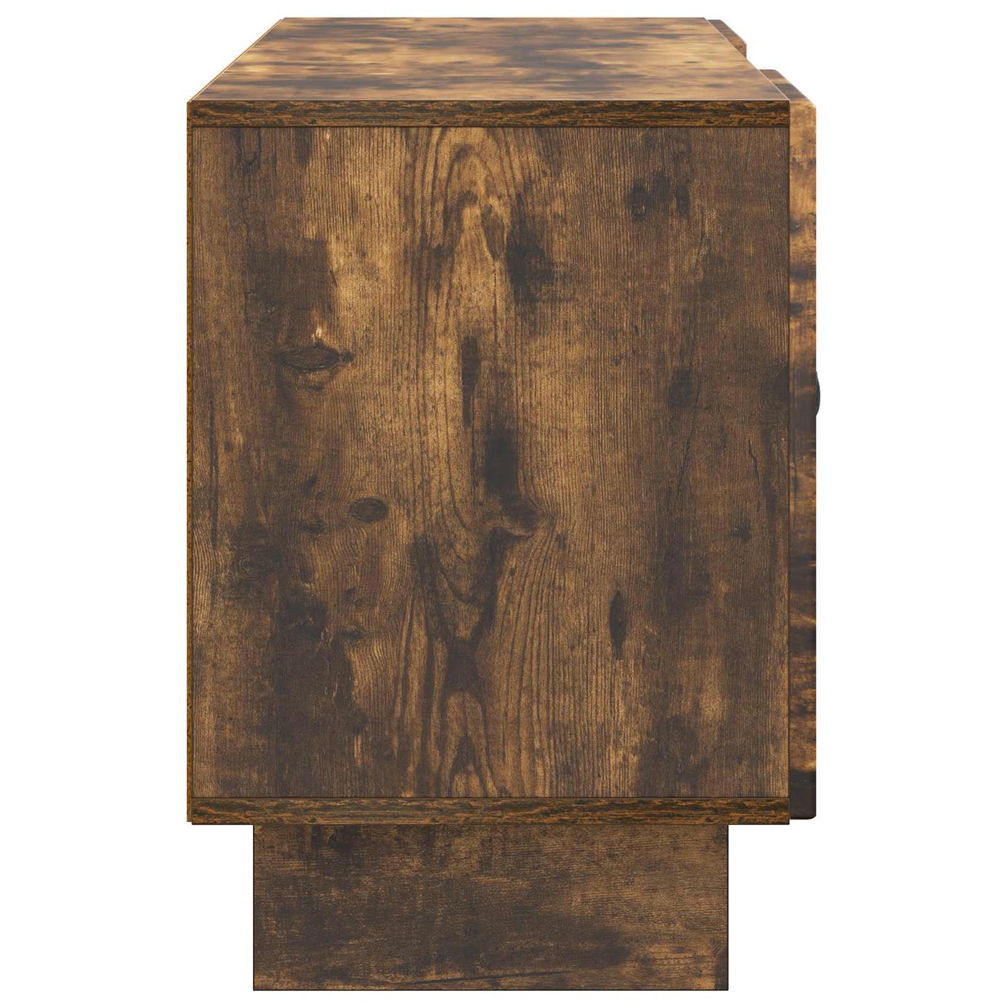 Mobile TV Rovere fumé 102 x 34,5 x 50 cm Legno multistrato | homemem39