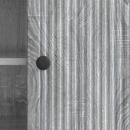 Mobile TV Grigio Sonoma 102 x 34,5 x 50 cm Legno multistrato | homemem39