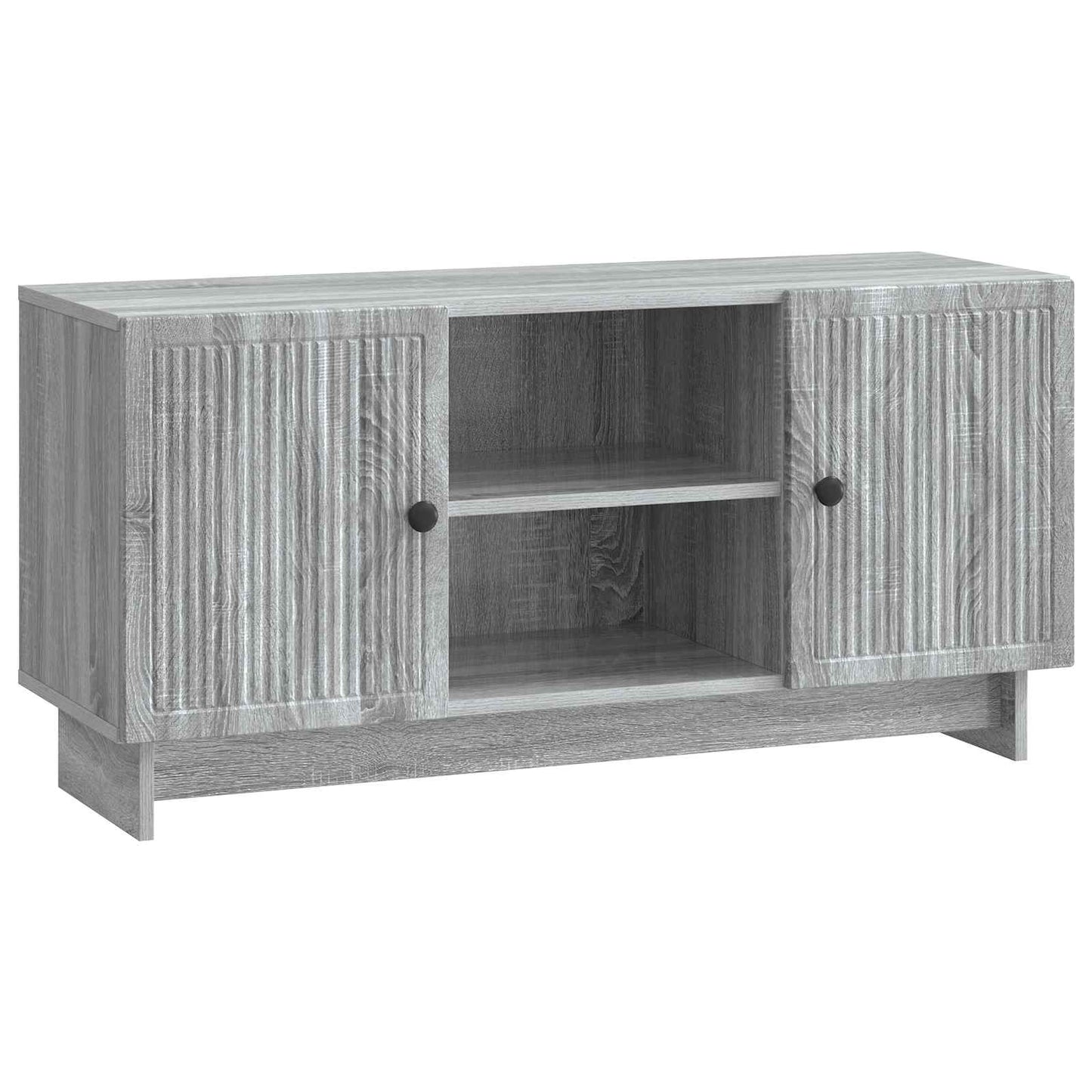 Mobile TV Grigio Sonoma 102 x 34,5 x 50 cm Legno multistrato | homemem39