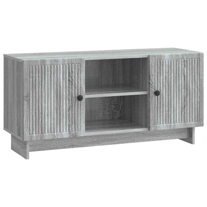 Mobile TV Grigio Sonoma 102 x 34,5 x 50 cm Legno multistrato | homemem39