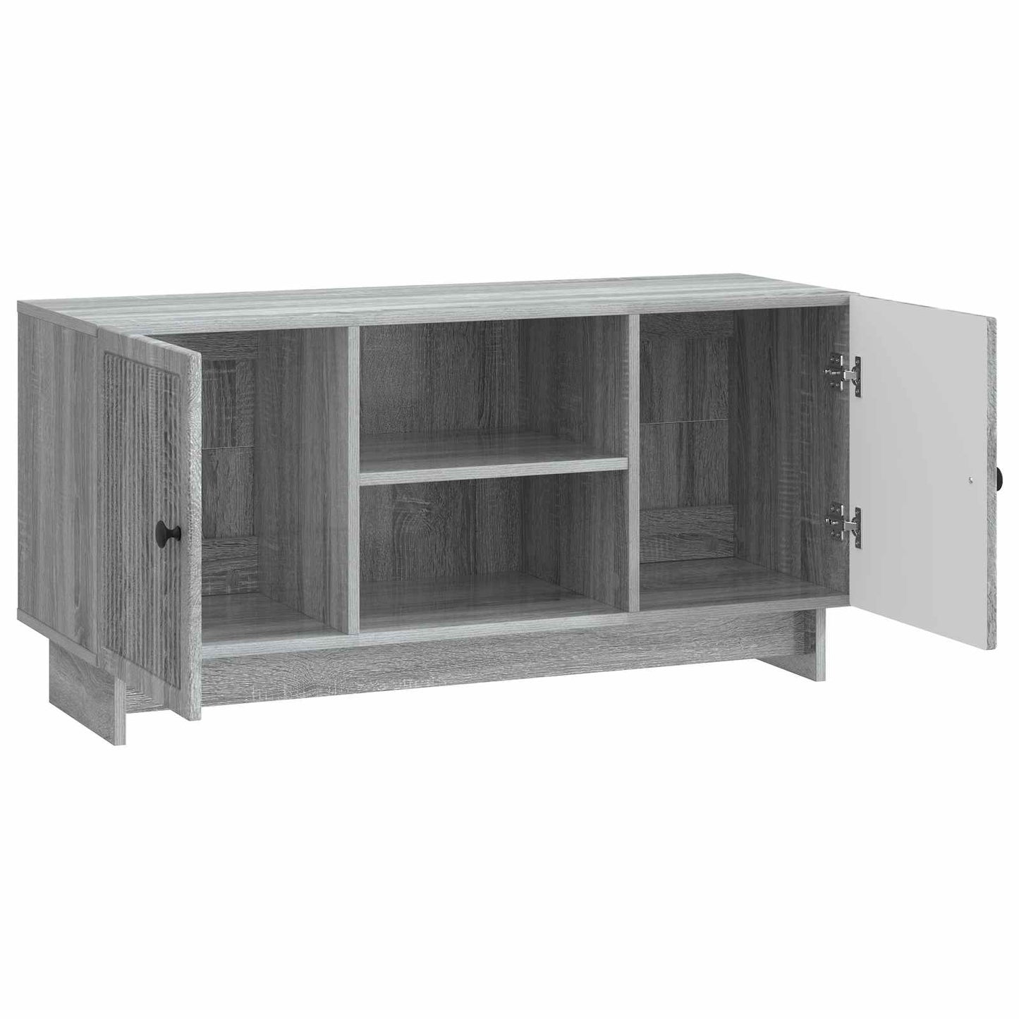 Mobile TV Grigio Sonoma 102 x 34,5 x 50 cm Legno multistrato | homemem39